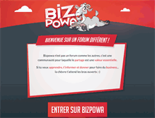 Tablet Screenshot of bizpowa.com